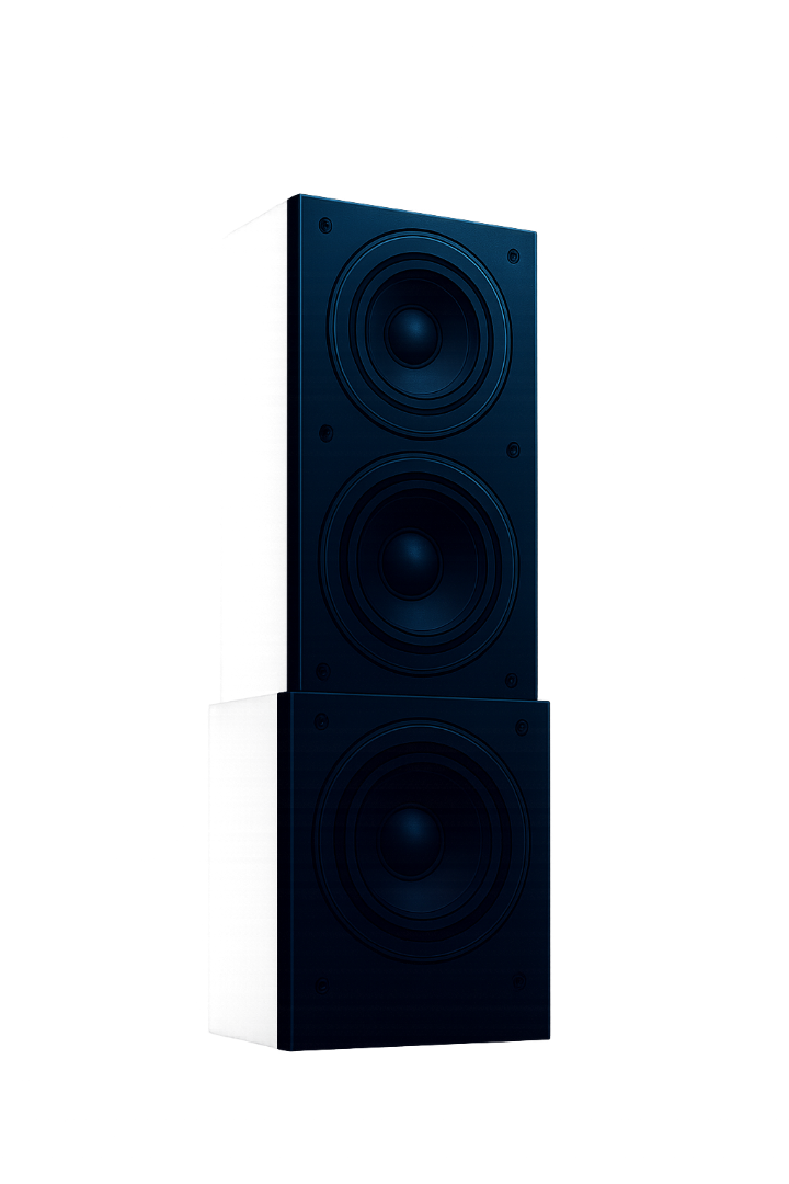 Caixas de som principais